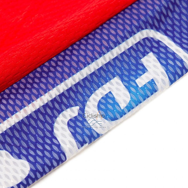 Fdj Ropa Ciclismo Culotte Corto 2018 Mangas Cortas Azul